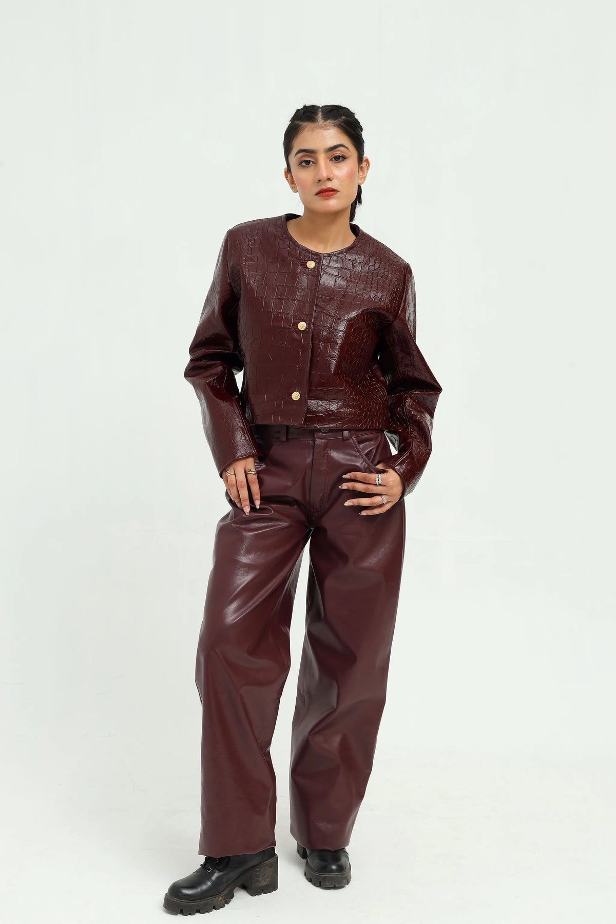 Verona  Wide-Leg Trousers