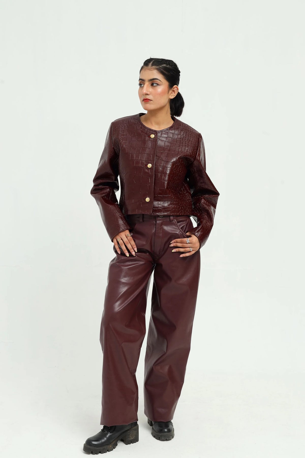 Verona  Wide-Leg Trousers