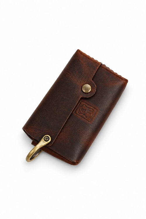Alden Leather Key Holder Pouch